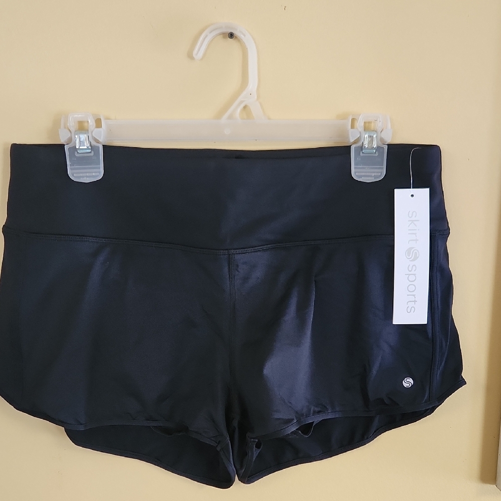 SkirtSports Women's Run With It Short Black Athletic Shorts